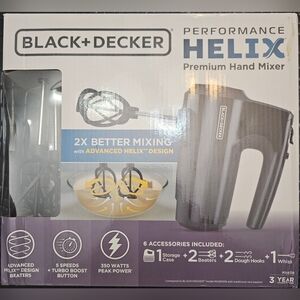 Black+Decker Performance Helix Hand Mixer